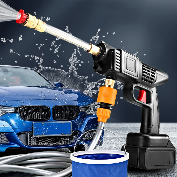 12v car washer pump clean wireless gun cordless high pressure car washer gun