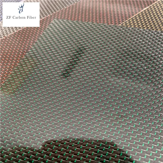 High Quality  Factory Directly Sale color 100% Carbon Fiber 3k carbon fiber sheet