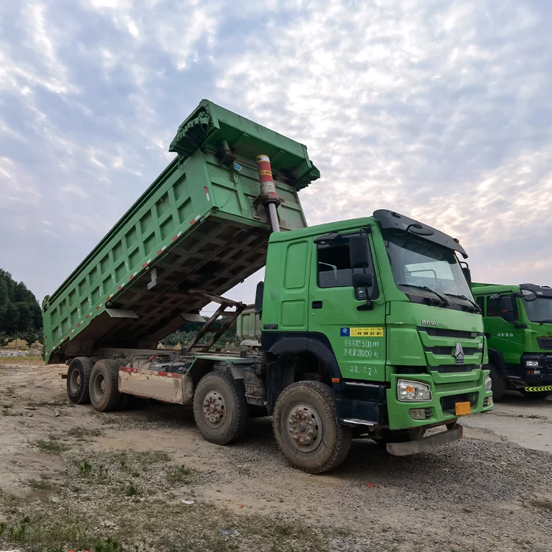 Хорошее состояние самосвал sinotruc 6x4 371hp 375hp Подержанный Howo цены на 10 колесных машин
