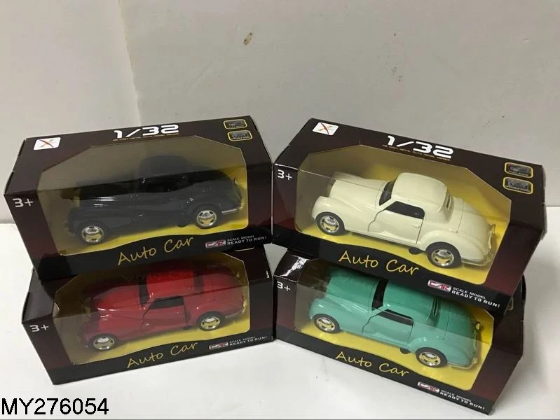 customized classic car 1:32 scale  die cast metal model car 4 colors alloy vintage car