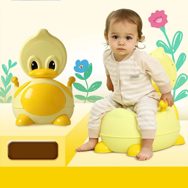 Duck Design Cute Pattern Potty Training For Kids Potty Chair Hot Selling Baby Potty
