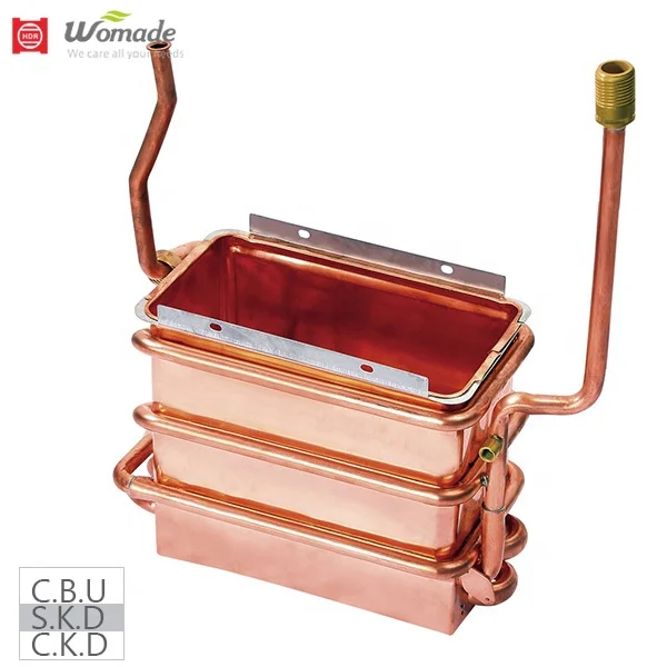 OFC heat exchanger Oxygen free copper heat exchanger gas water heater parts