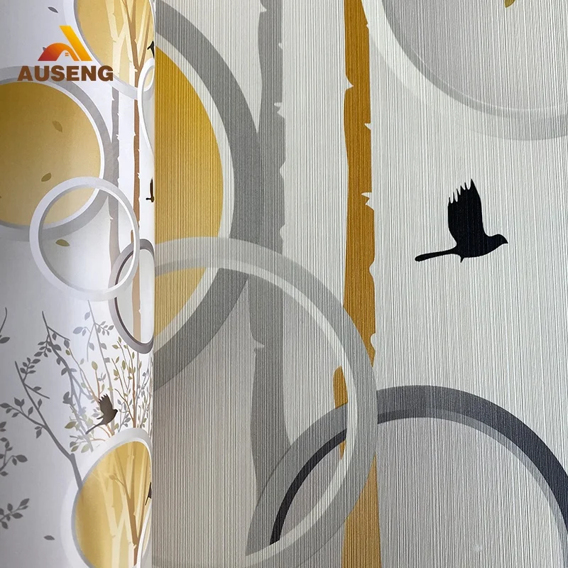 Tile Trends 3D Wallpaper Home Decor Wall Background Images European Style Patchwork Rustic Pvc Hd 3D Wallpaper Roll