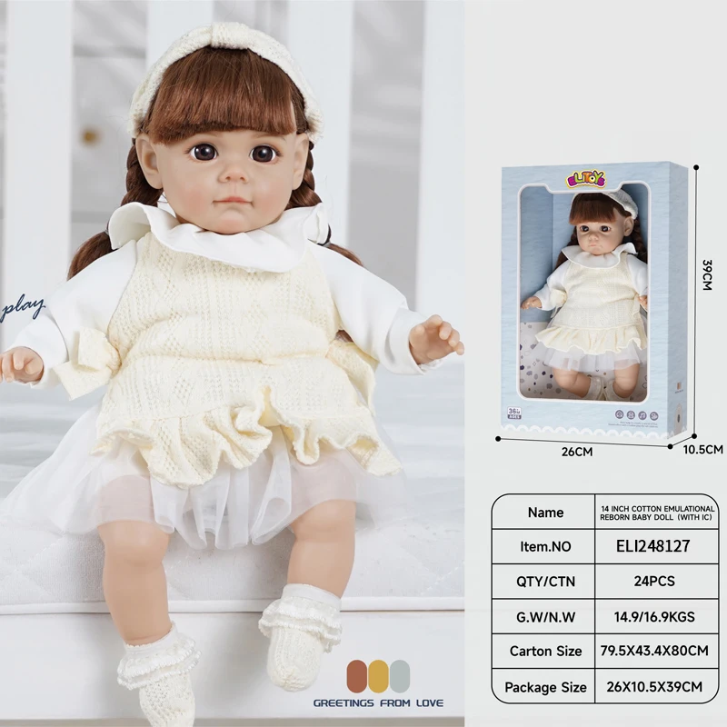 new arrival reborn baby doll full body soft silicone vinyl lifelike baby doll Christmas gift birthday gifts for girls