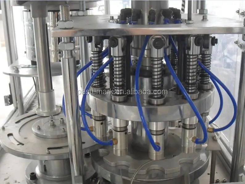 Automatic rubber and aluminum cap assembly machine