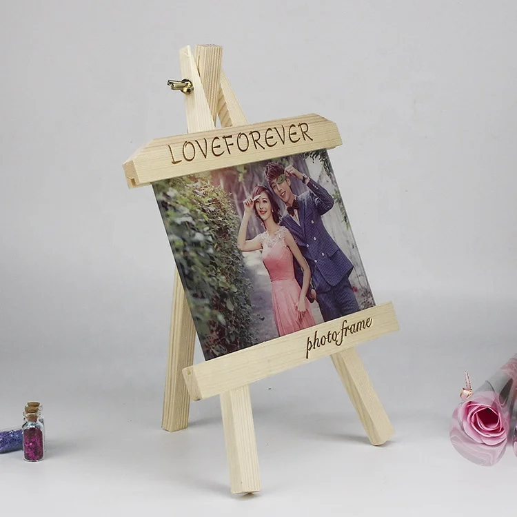 New style DIY blank wooden sublimation photo frame for home
