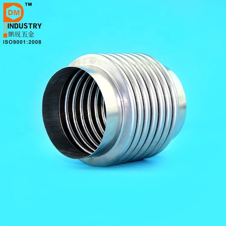 Stainless Steel SUS304 Exhaust System Flexible Pipes Braided Double