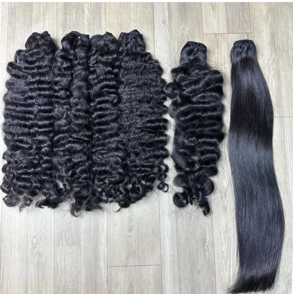 Vietnamese Burmese Raw Hair Wavy Bundle Hair Vendors raw Cuticle Aligned Raw Human Hair Unprocessed cambodian deep wavy