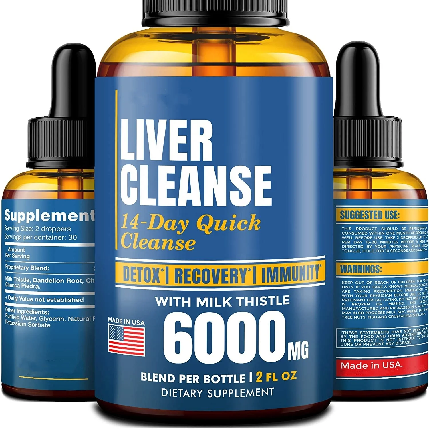 
private label cod Liver oil cleanse Dietary Supplement 2 fl Health and Fatty Liver Care detox cleanse drops for Sale 