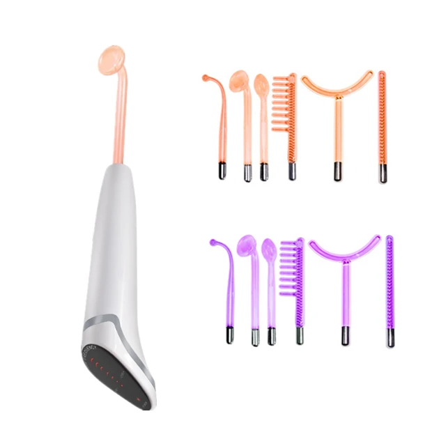 New Arrivals High Frequency Wand Touch LCD Skin Therapy Device Home Treatment Beauty Device with 7 Levels for solon spa hone us