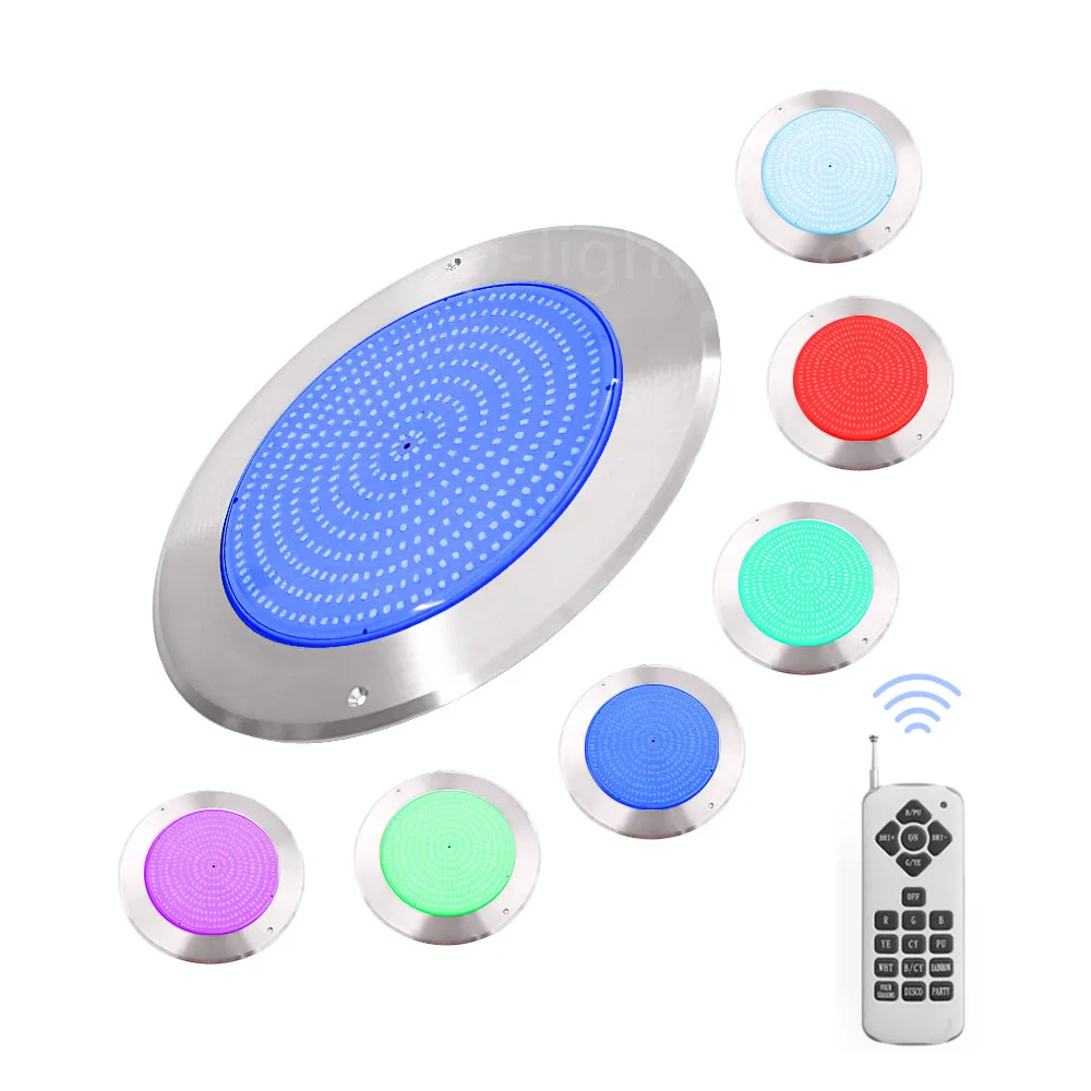 IP68 PAR56 свет для бассейна 25 Вт 35 RGB красочный 12 В светодиодный светильник подводный