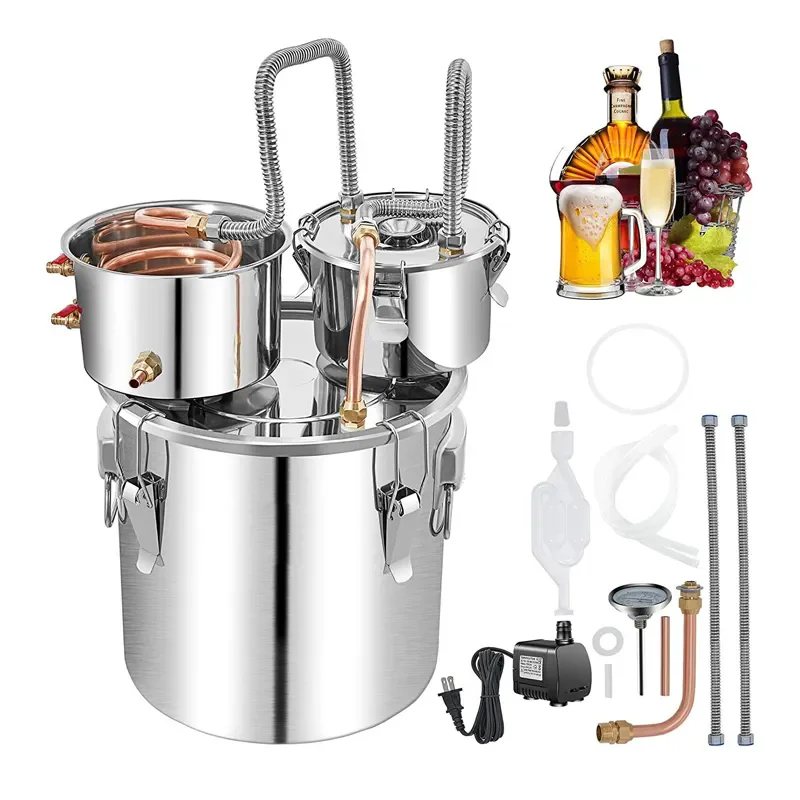 Home Brewing Machine Home Alcohol Distiller Equipment Alcohol Kit Home Small Household Distiller For Brewing Equipment