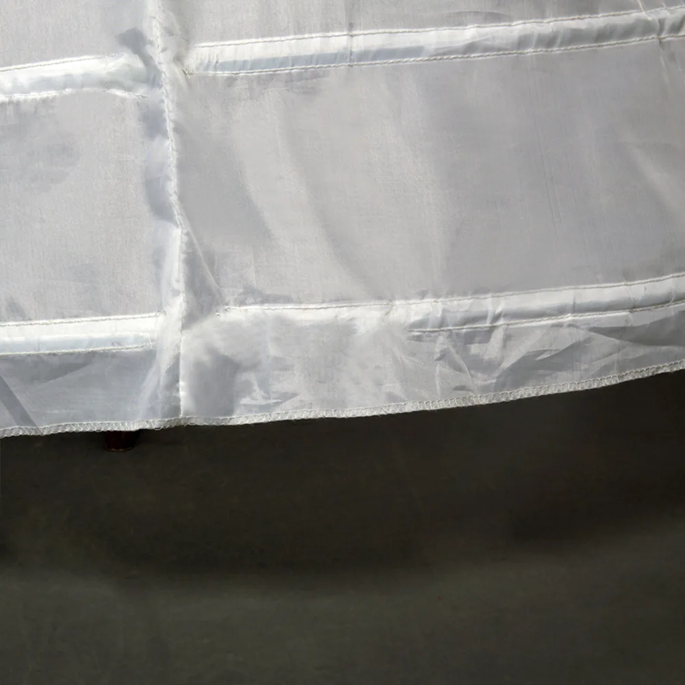 Wedding Accessories Petticoat Vestido Longo Ball Gown Crinoline Underskirt  multi 8 colors 6 Hoops Skirt Petticoats