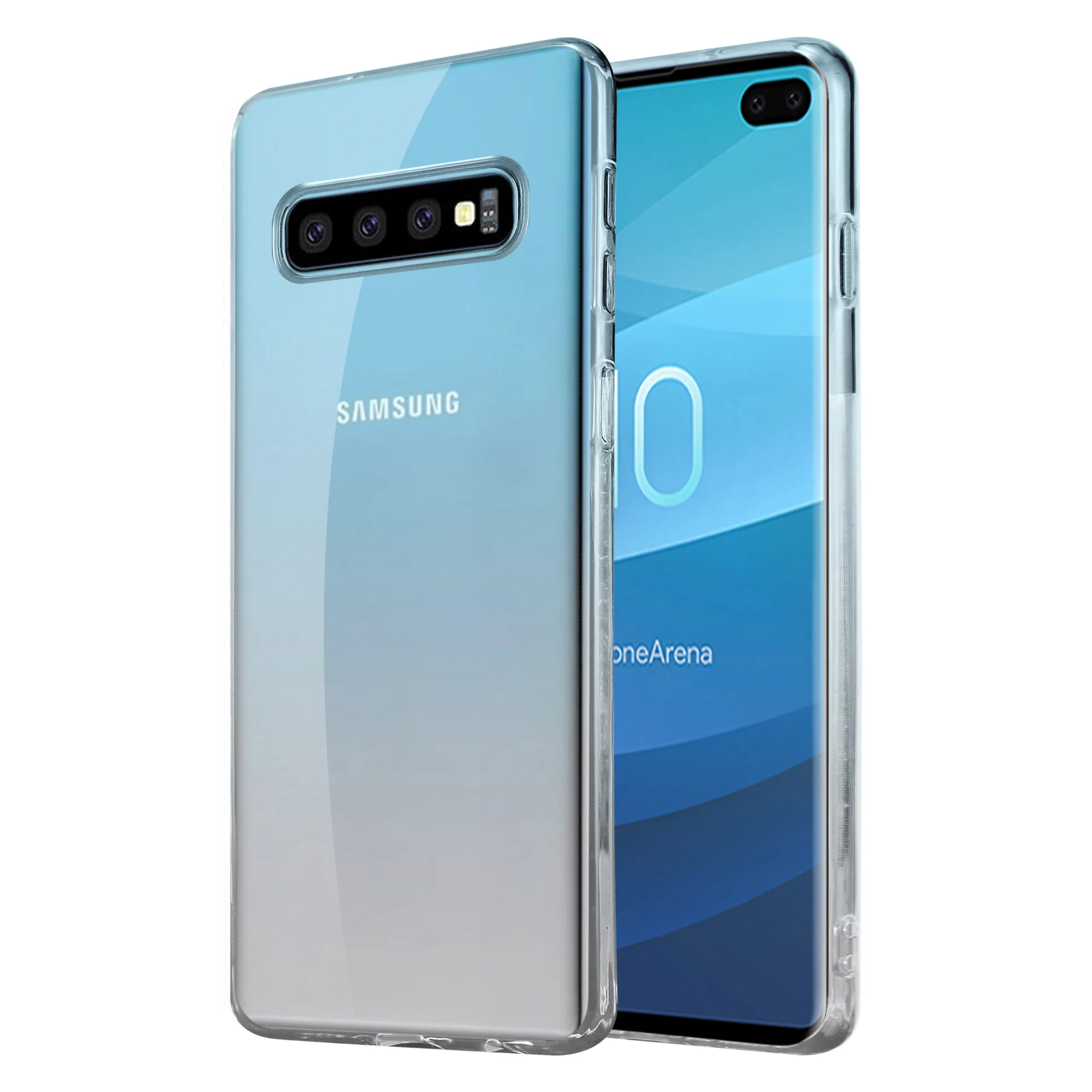 Аксессуары для мобильных телефонов ясно ТПУ ультра тонкий противоударный чехол для телефона для Samsung Galaxy S10 плюс