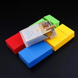 Plastic Waterproof Transparent Men Cigarette Case Hold 20PCS For Wholesaler Promotion