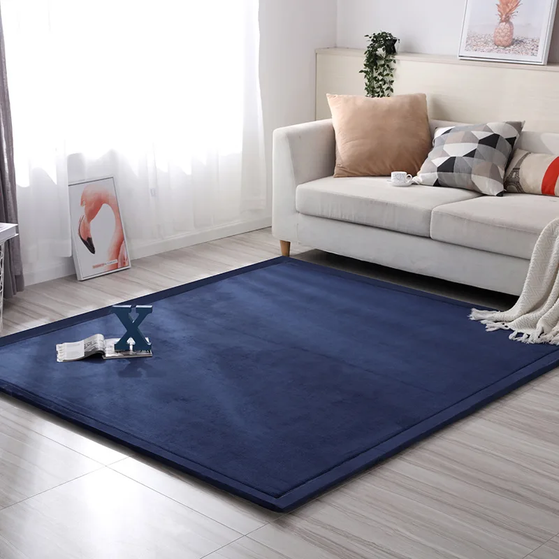 Luxurious comfortable memory foam tatami living room mat  and area rugs