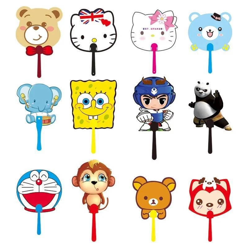 
Advertising fan PVC fan can print company information 