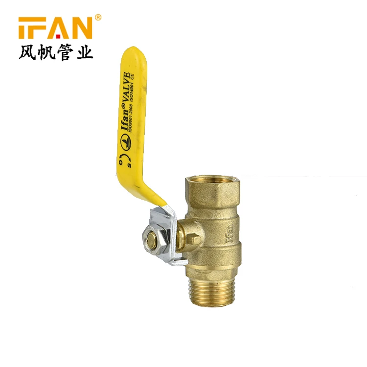 2inch  Stock gas brass ball valve 1/2inch valve brass fititing gas solenoid brass ball gas valve