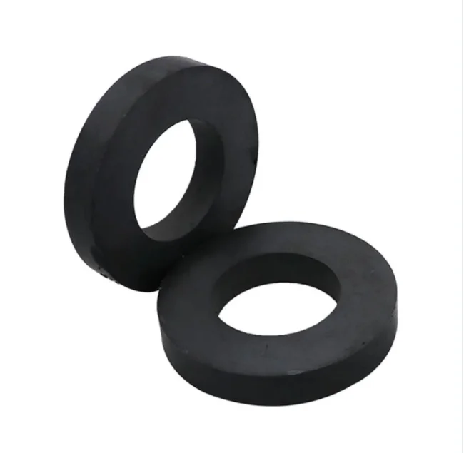 Y30 Y35 Professional Magnetic Ferrite Permanent Diametrically Magnetized Ring Magnet