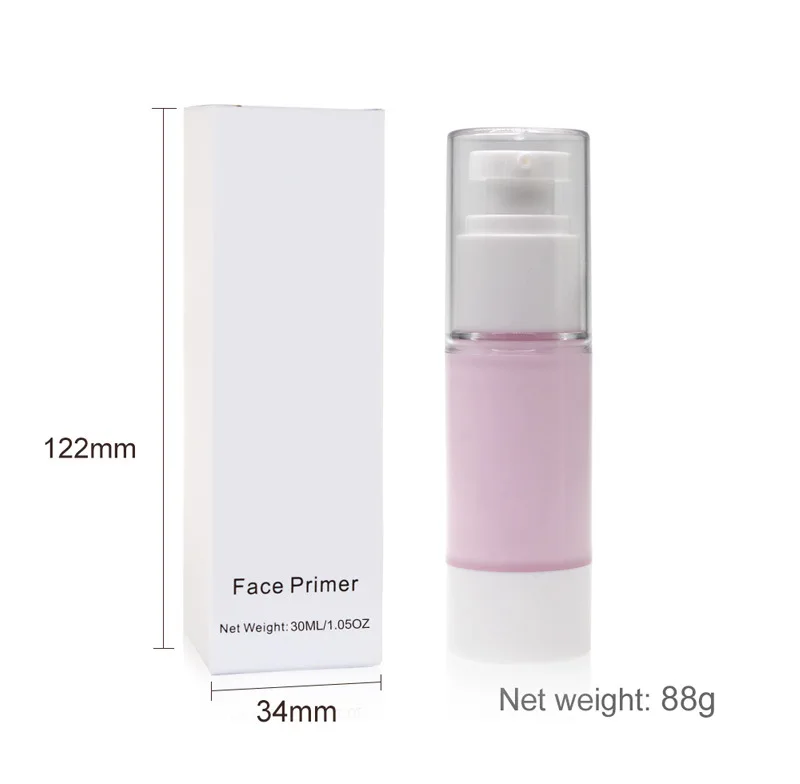 Pre-makeup Hydrating Oil-control Repair Vegan Face Primer With Custom Private Label
