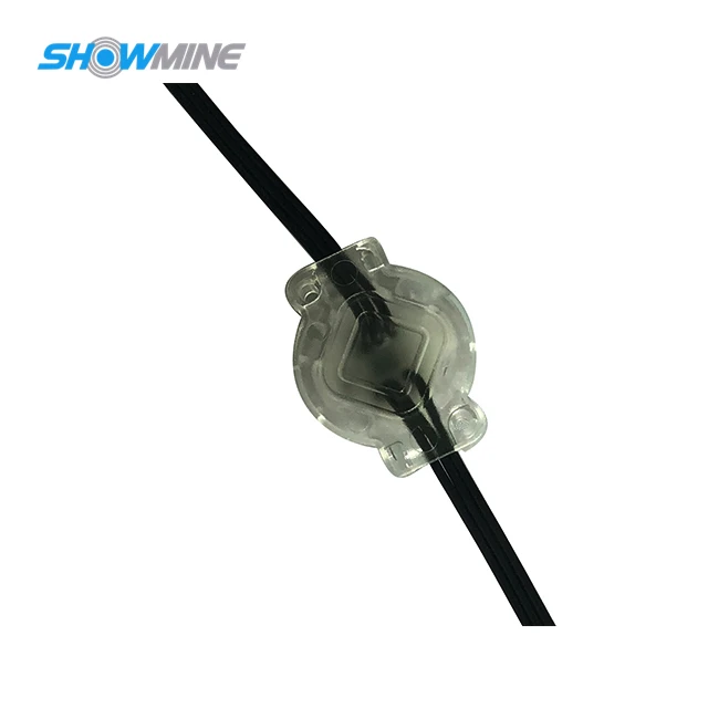 DC12v USC2904 external IC RGBW led pixel lamps 0.72w led pixel dots IP68 3 pcs SMD5050 with lens  20 pcs per string