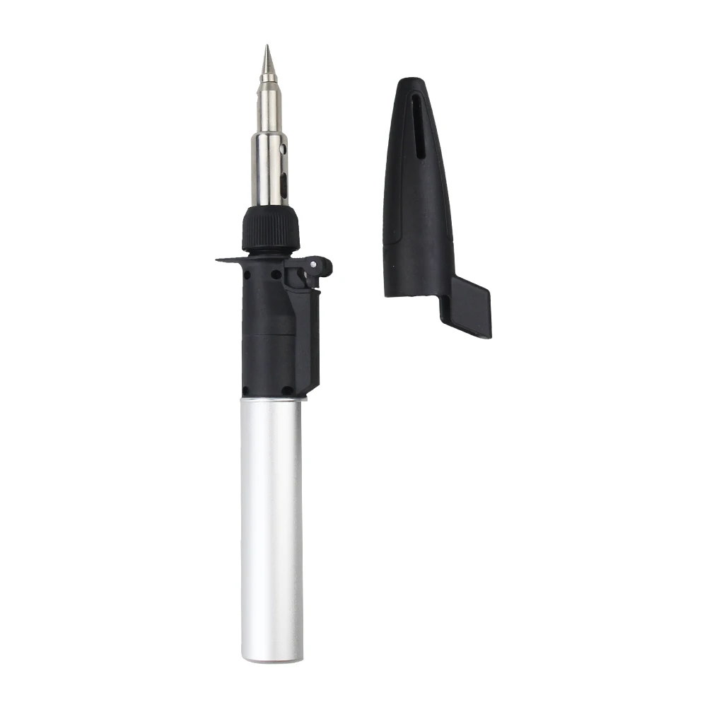 2024 New Hot Air Gun Gas Stove Aluminum and Brass Adjustable Portable Cordless Gas Soldering Iron Kit  4 In 1
