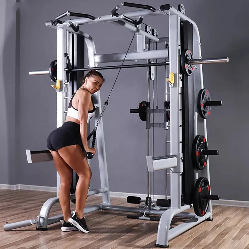 OBL Commercial use fitness equipment Functional Trainer Smith Machine Squat Rack Multi functional machine