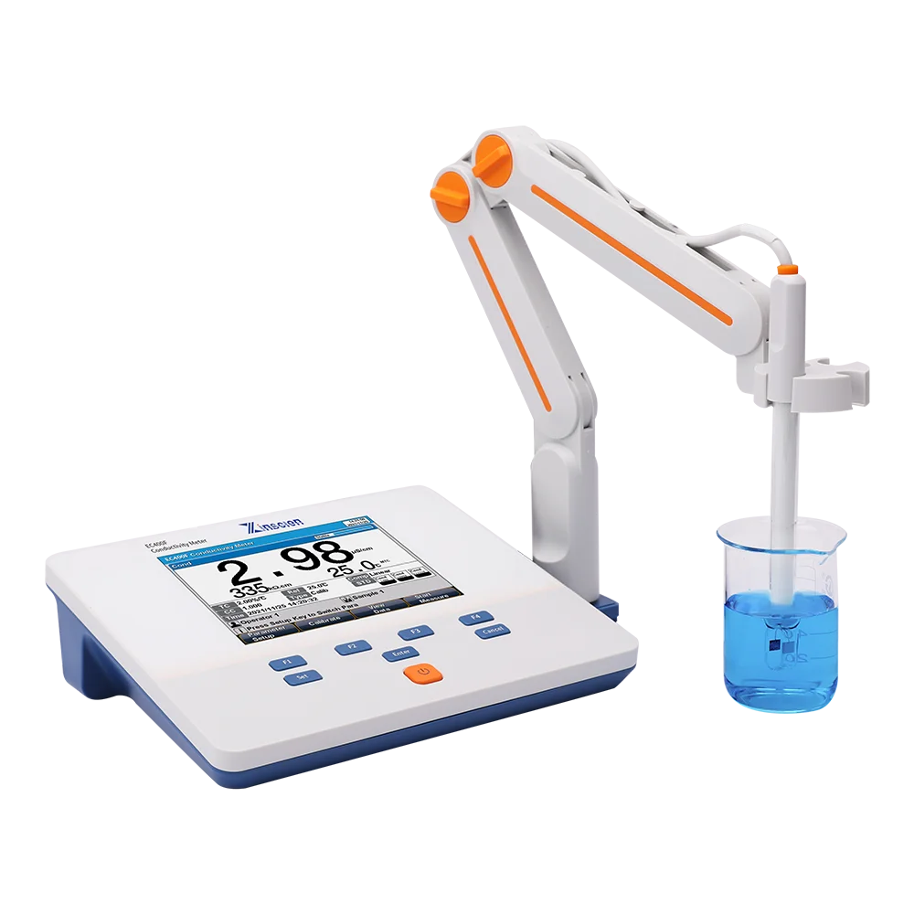 Лаборатория Zinscien EC400F EC Temp. Сопротивление TDS Sal. Многофункциональный Измеритель проводимости Benchtop, цена