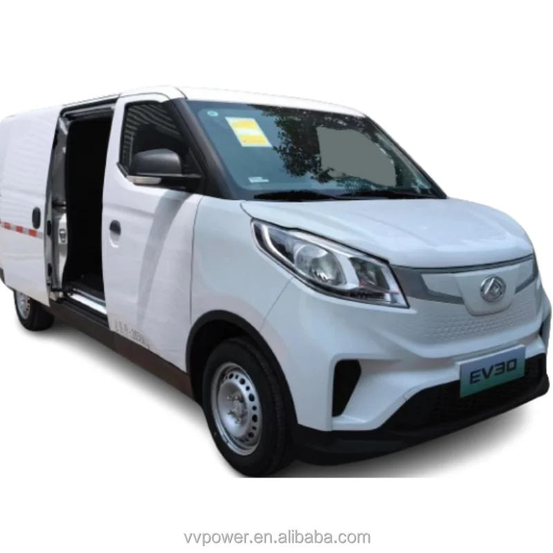 Hot selling MAXUS EV30 electric van passenger van electric sliding door system electric mini car van china