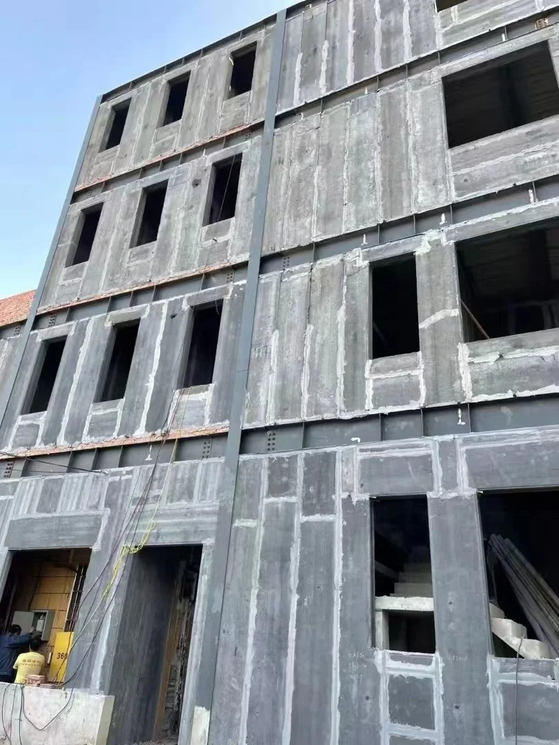 Construction building equipment prestressed concrete panel extruder concrete wall panel extruding machine