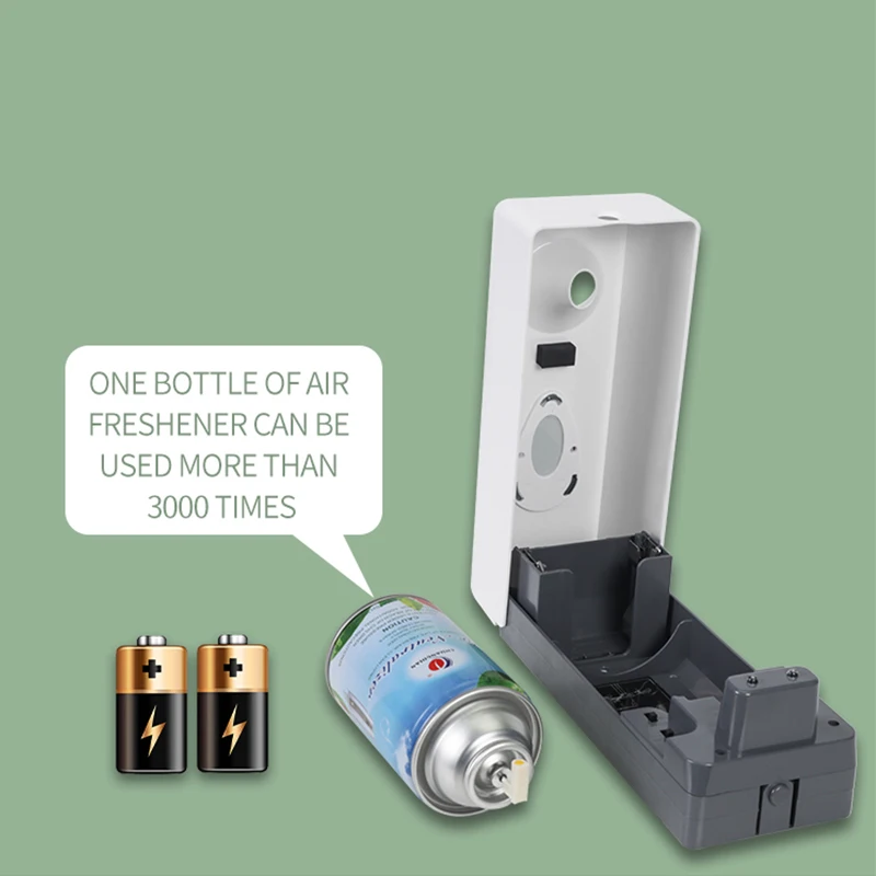 Heaidea custom 300ml smart aerosol dispenser air freshener automatic spray fragrance machine for hotel toilet bathroom