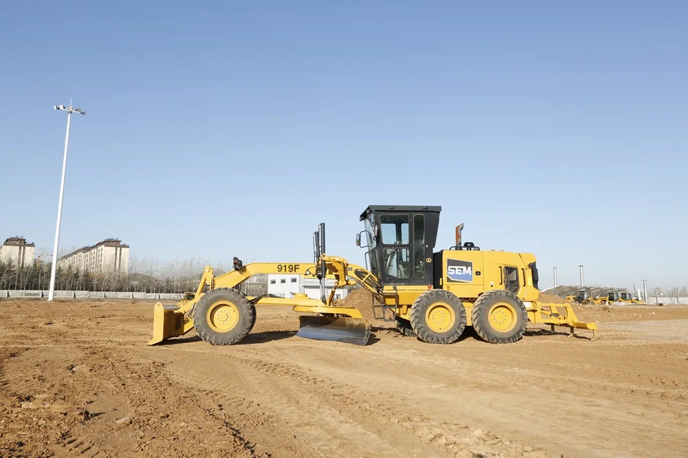 Road Building Machinery Motor Grader Sem919f With Spare Parts In Stock