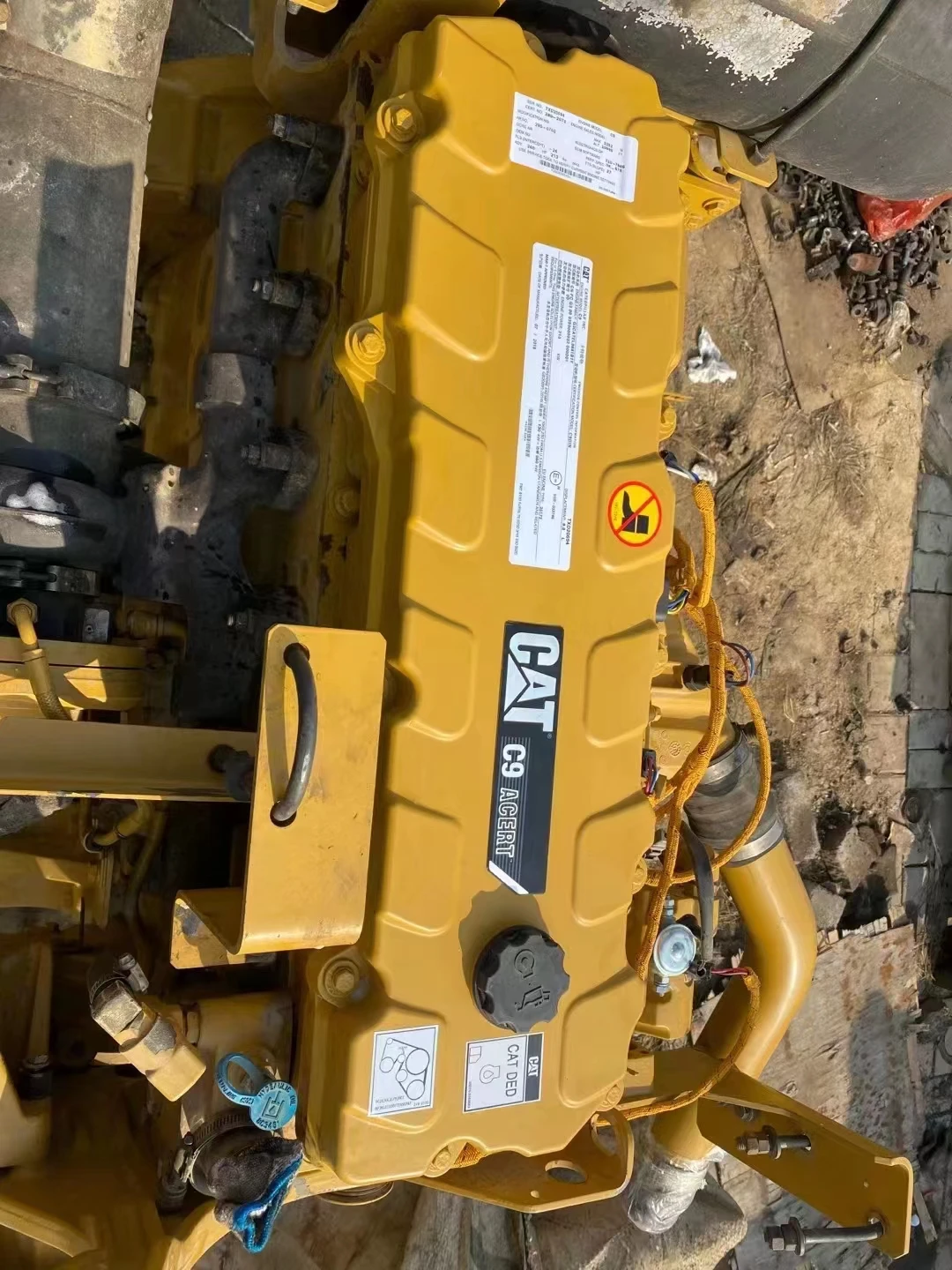 Хорошее состояние CAT C9 дизельный двигатель в сборе полный для ЭКСКАВАТОРА cat 336D