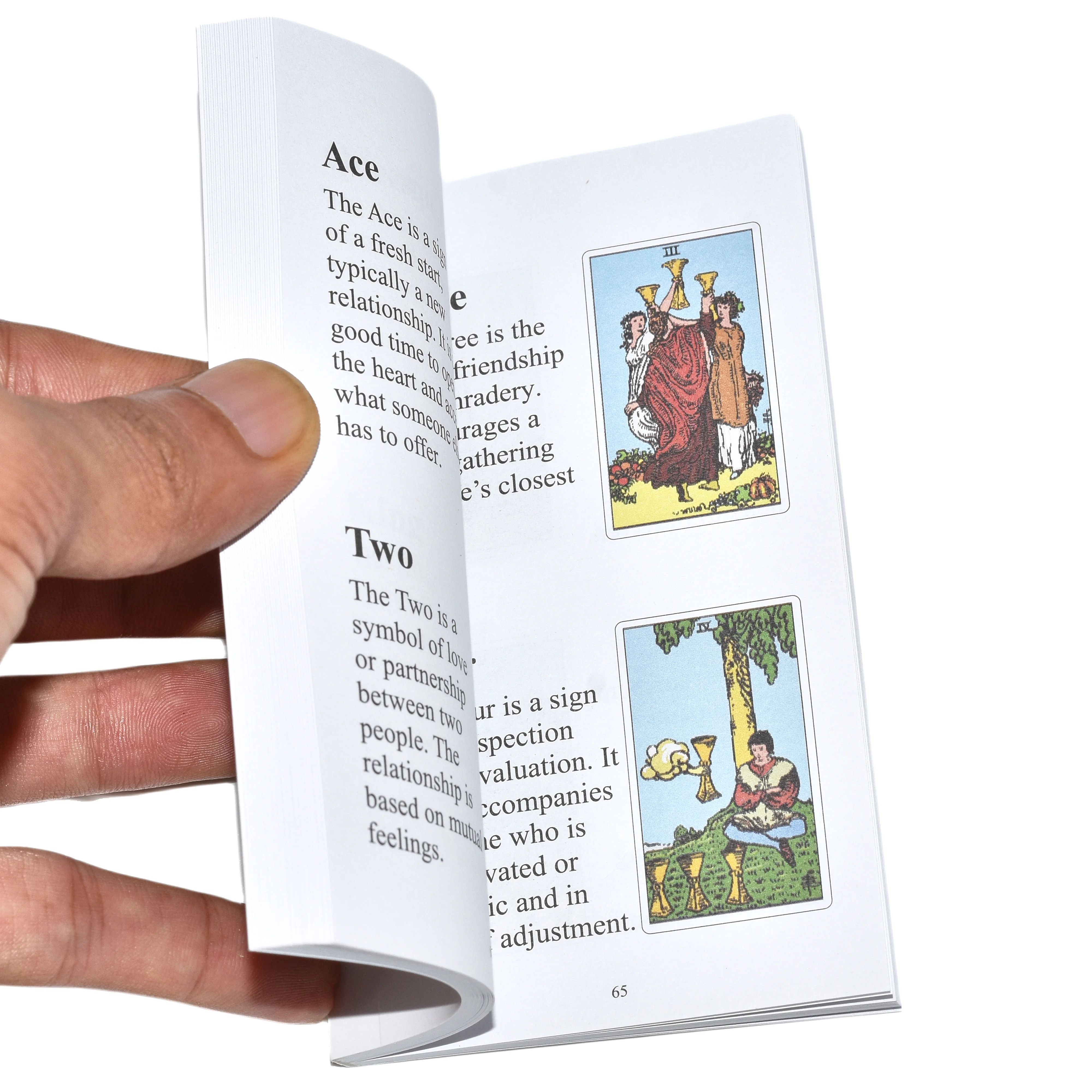 High Quality Custom Cards & Guide Book Tarot Card Game Custom Printed