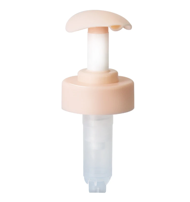 Factory customization Various specifications 28/24/33  lotion pump flat lotion pump yellow lotion pumps