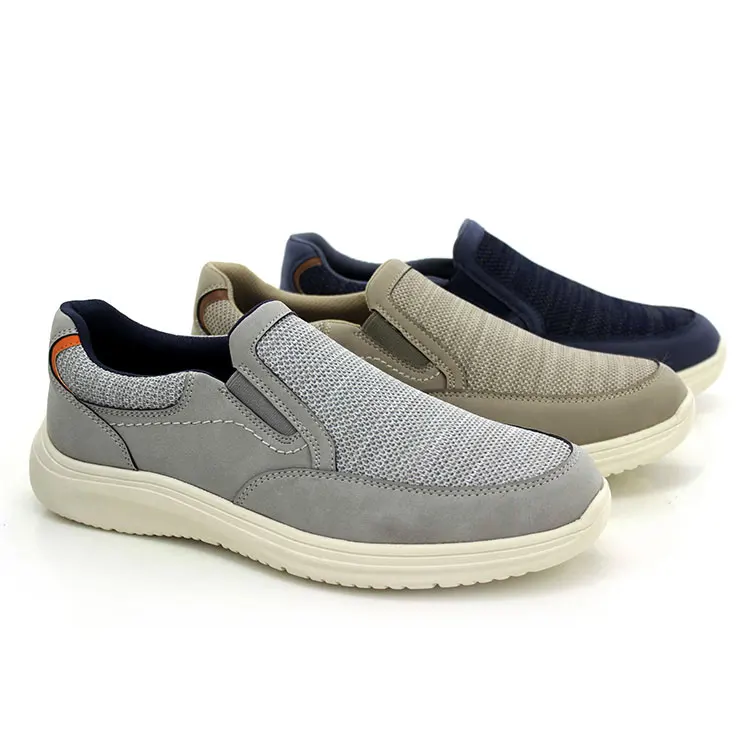 new fashions eva outsole knit upper mens slip on shoes