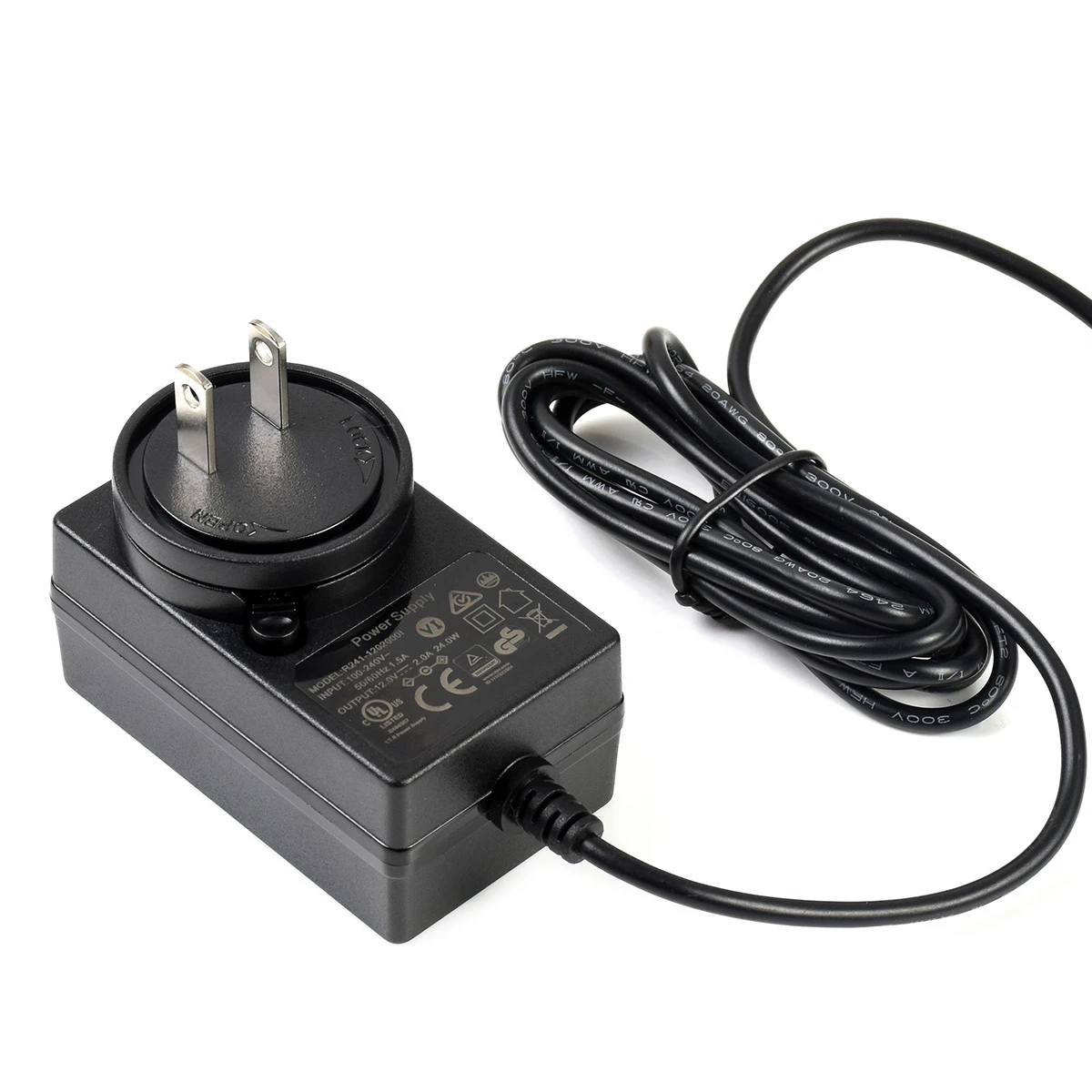 Блок питания Waveshare, адаптер питания, 12 В/2 А, выход постоянного тока