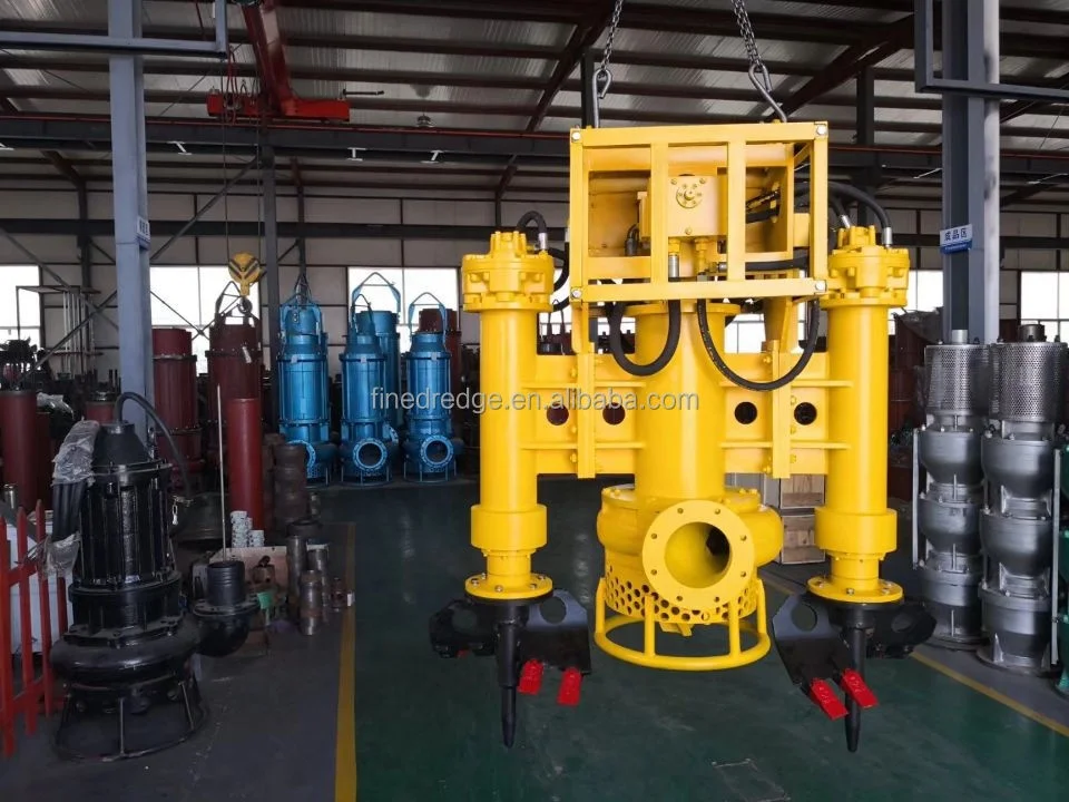 6 Inch Hydraulic Submersible Cutter Suction Dredge Pump for Sea Sand
