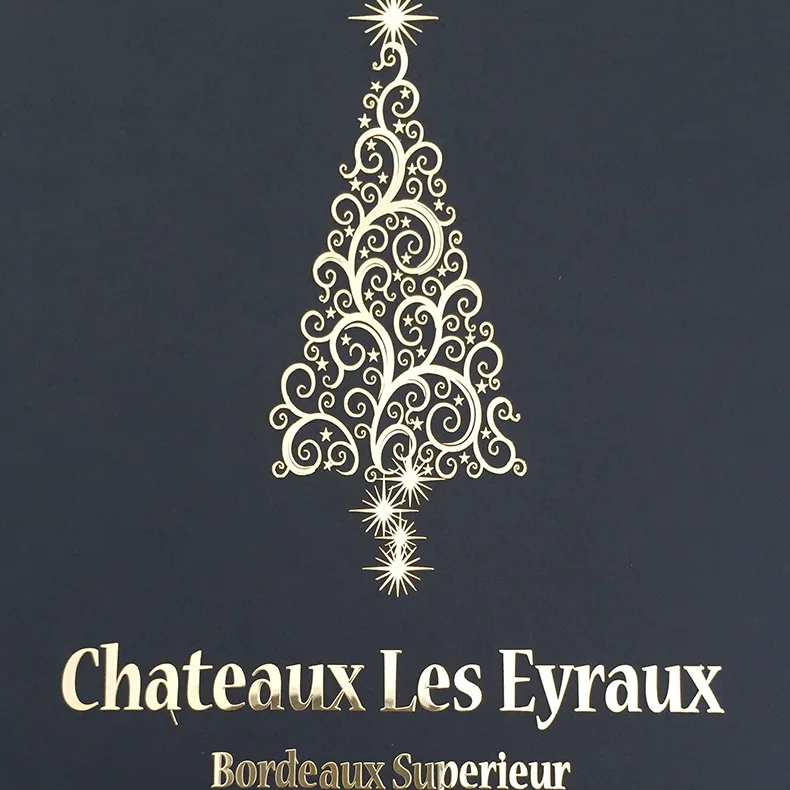 Custom rose gold electroform embossed metal nickel adhesive thin logo metallic transfer sticker