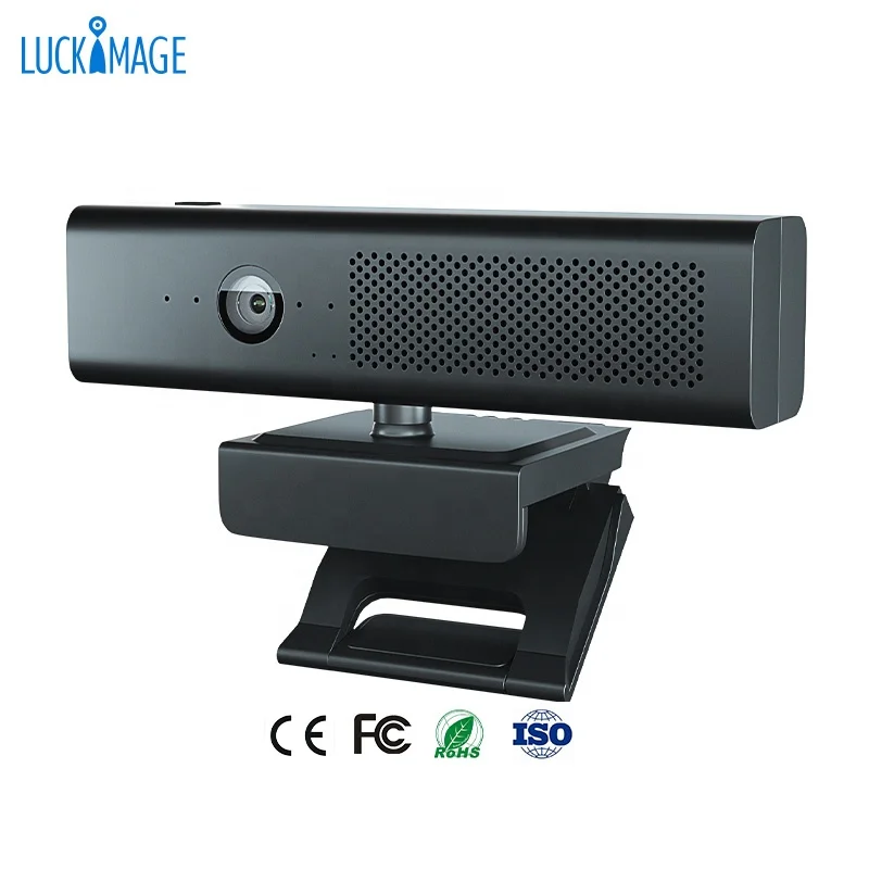 
Luckimage usb video conference camera 1080p webcam with microphones for conference room audio system 