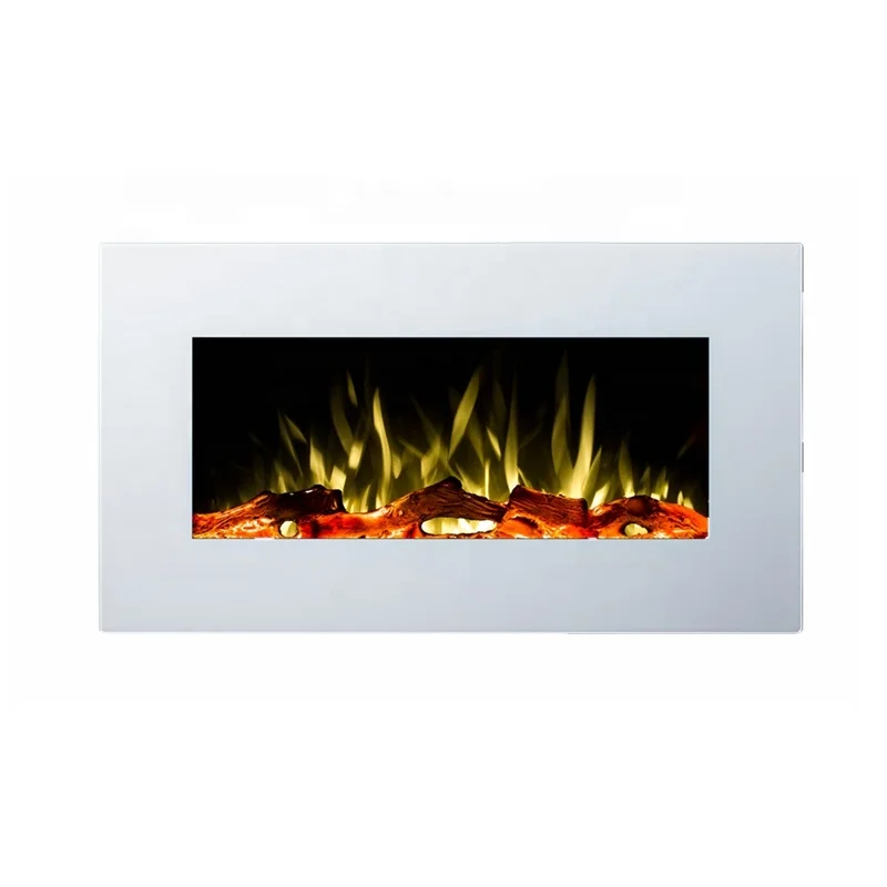 Remote control electric fireplace fire like wood burning stoves