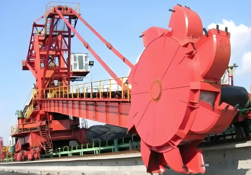 500t/h-2000t/h electric bucket wheel stacker reclaimer design stacker reclaimer with slew drive