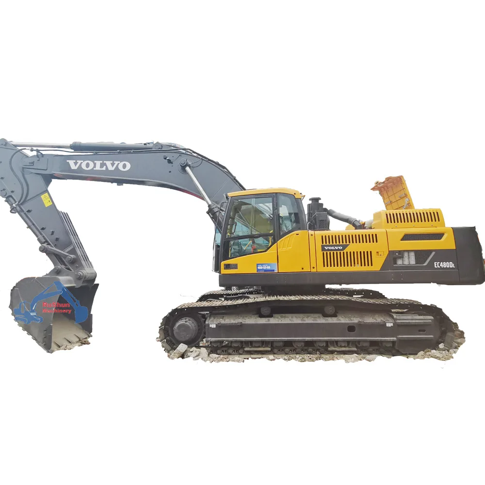 EC480DL Volvo 480 б/у гусеничный экскаватор EC480 480 высокопроизводительный 40-тонный Стандартный хороший