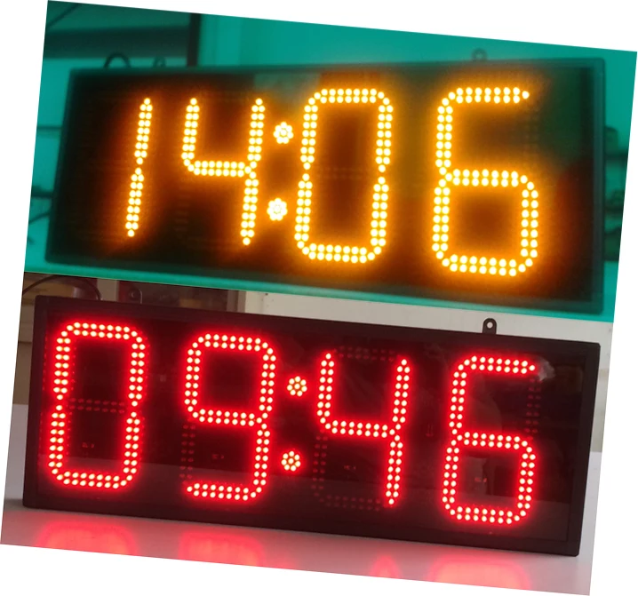 Remote Gps Led Countdown Countup Clock With Stop Reset Button Digital Displays Large Led Clock