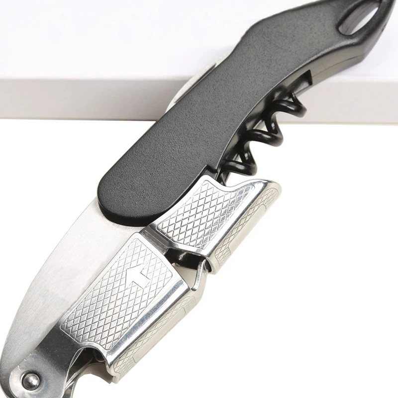 Premium Professional All-in-one Double Lever Waiters Corkscrew