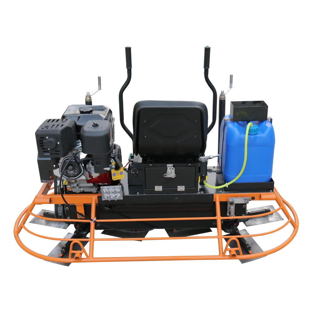 JM80B concrete polishing helicopter ride on power trowel used for sale