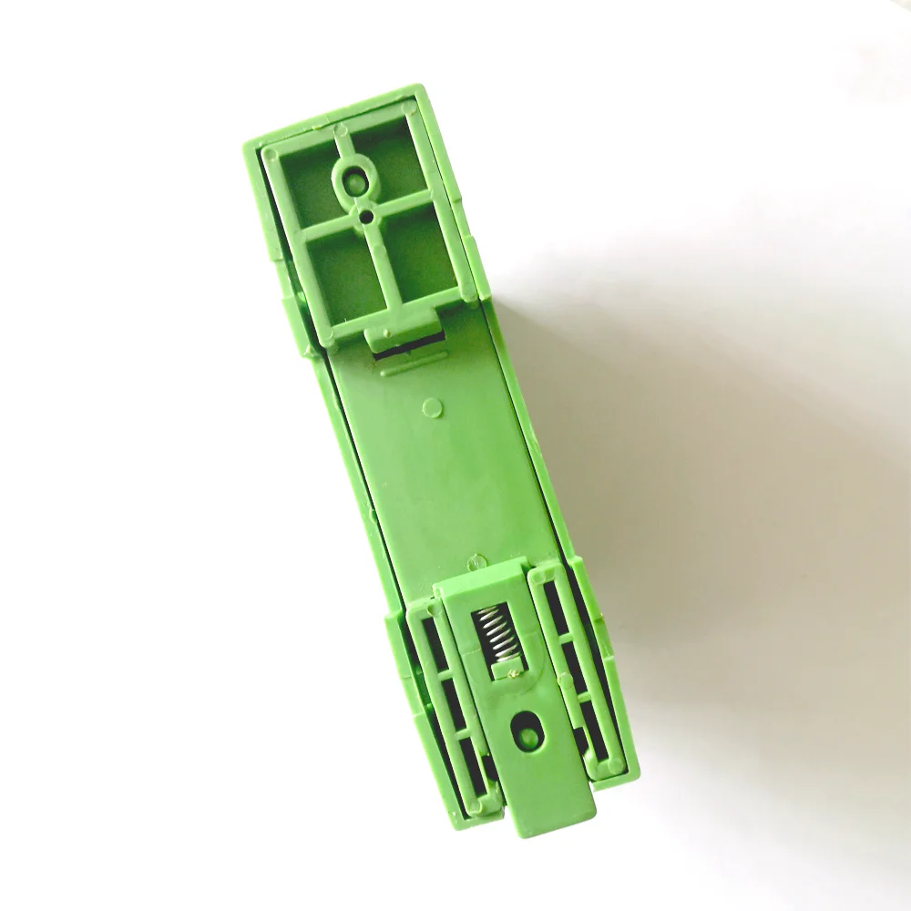 Din Rail mounted pt100 RTD temperature transmitter 4-20mA output temperature transmitter module made in china supplier