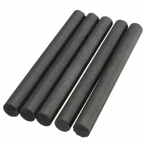 CNMI High Pure Graphite Electrode Bar Diameter10mm Length100mm Electrode Tube Bar