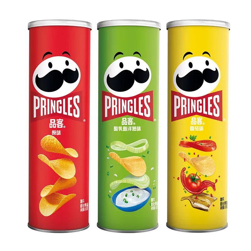 Pringle Chips Crisps 110g Health Snacks Food Potato Exotic Snacks Wholesale Pringle Potato Chips