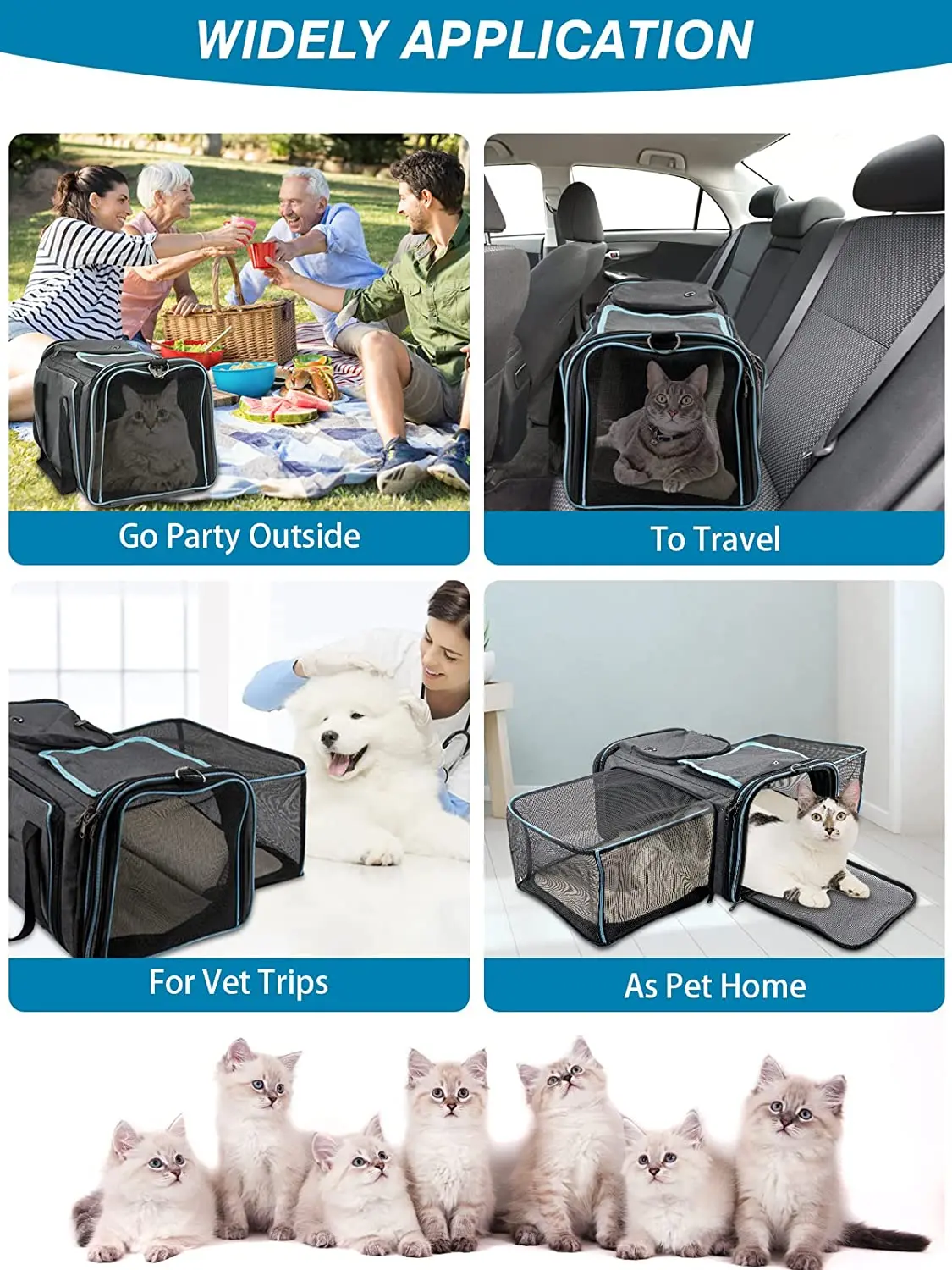JW PET rolling travel airline approved dog carrier,pet carrier with wheels,rolling pet carrier  outdoor